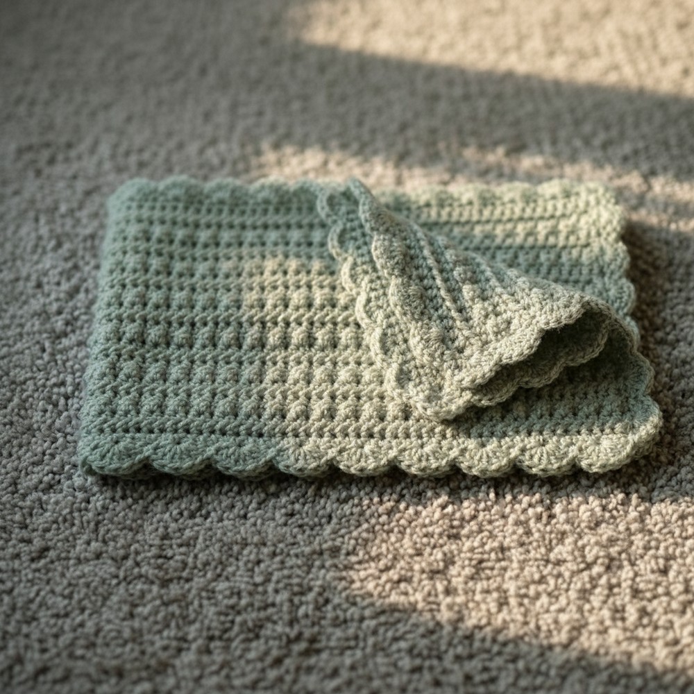 Crochet Sweet Berries Baby Blanket 9