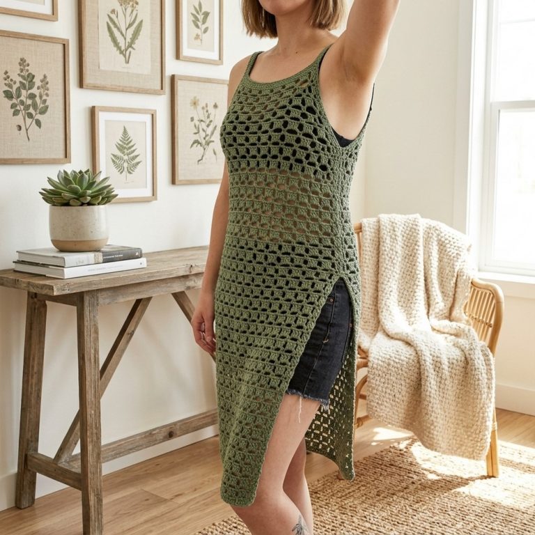Free Crochet Swimsuit Cover Up Pattern You’ll Adore
