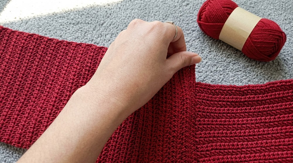 Crochet Top Step by Step with Front Tie 7