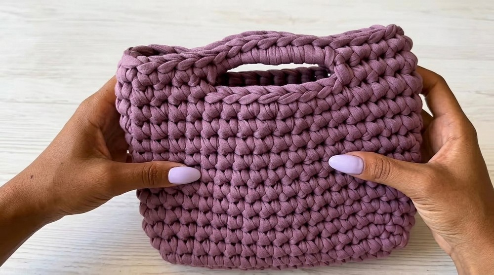 Crochet Tutorial Handbag 7