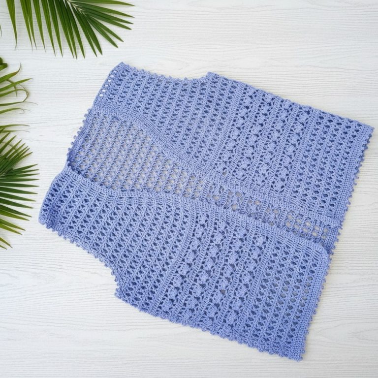 Crochet Vest Jacket Tutorials 10