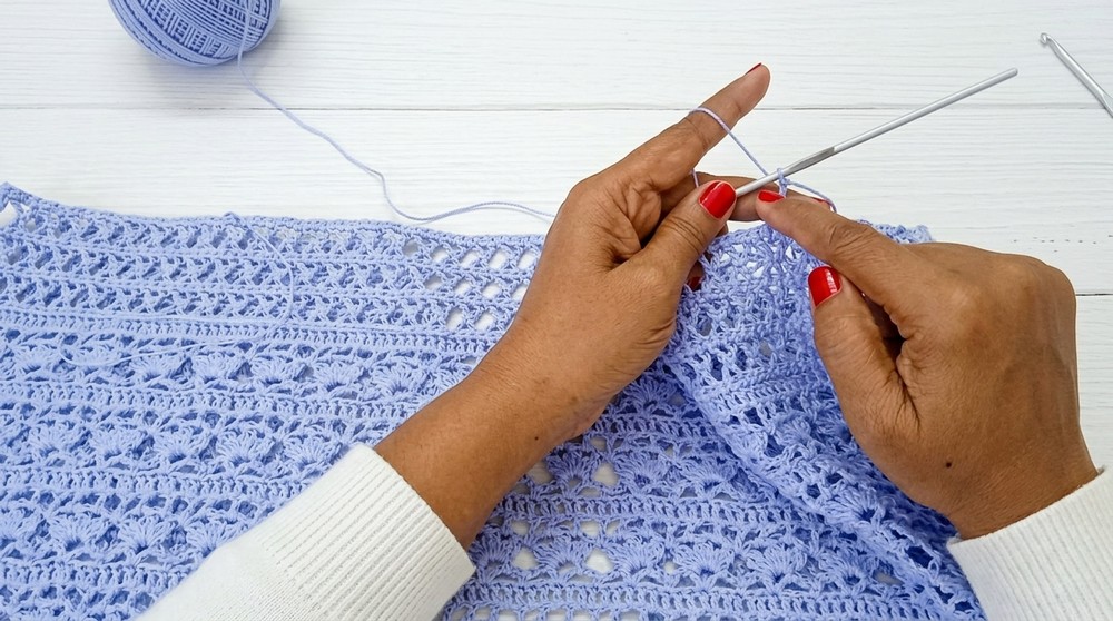 Crochet Vest Jacket Tutorials 7
