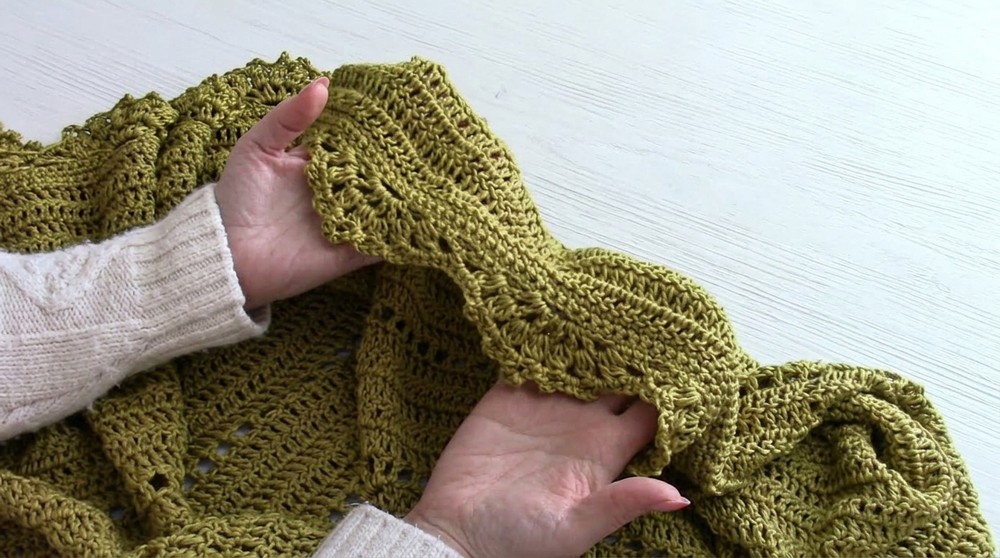 Crochet Victorian Prayer Shawl Tutorial DIY & Free Pattern 7