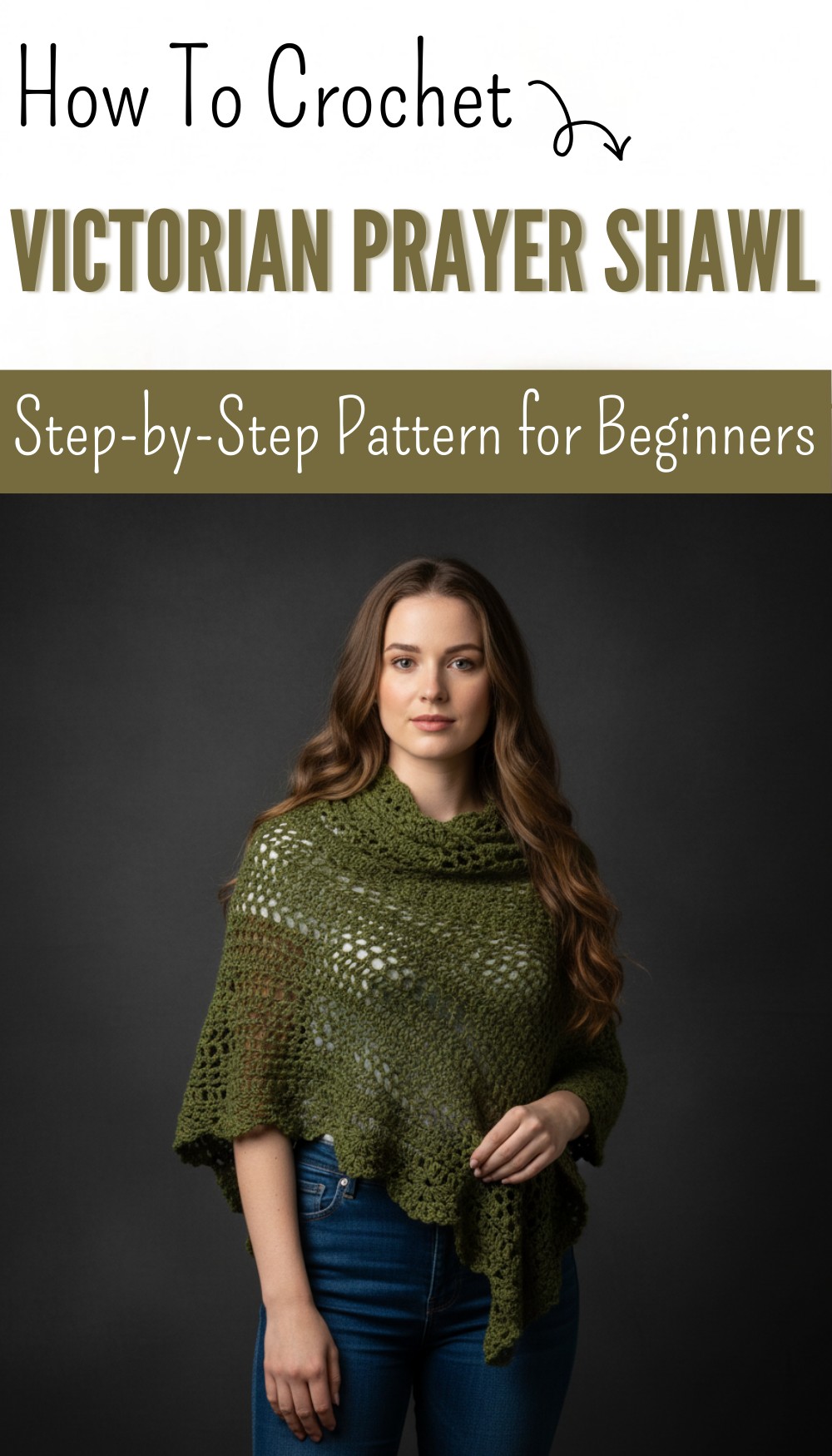 Crochet Victorian Prayer Shawl Tutorial DIY & Free Pattern 9