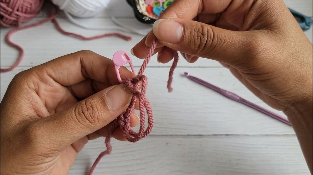 Crochet a Whale Drawstring Pouch 2