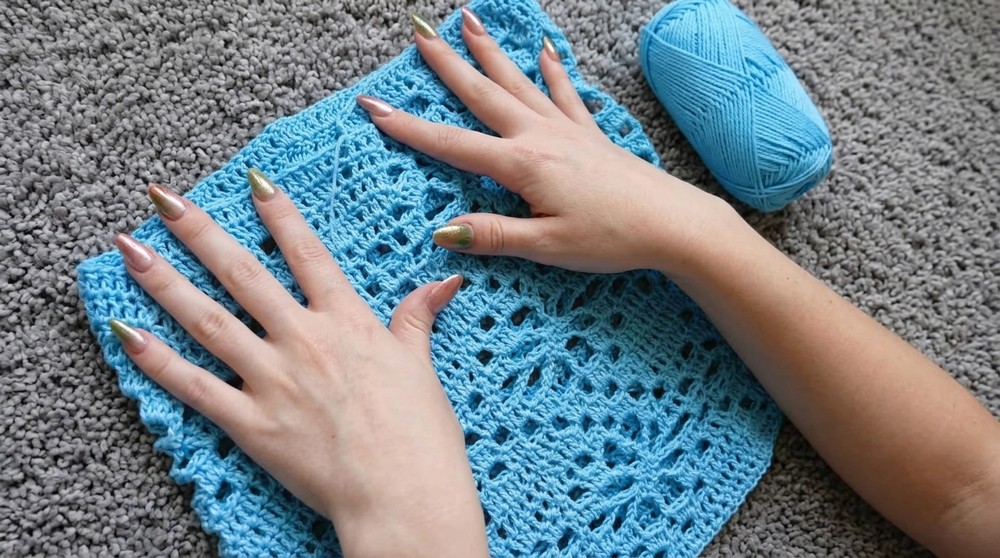 Crochet flower skirt tutorial beginner-friendly! 8