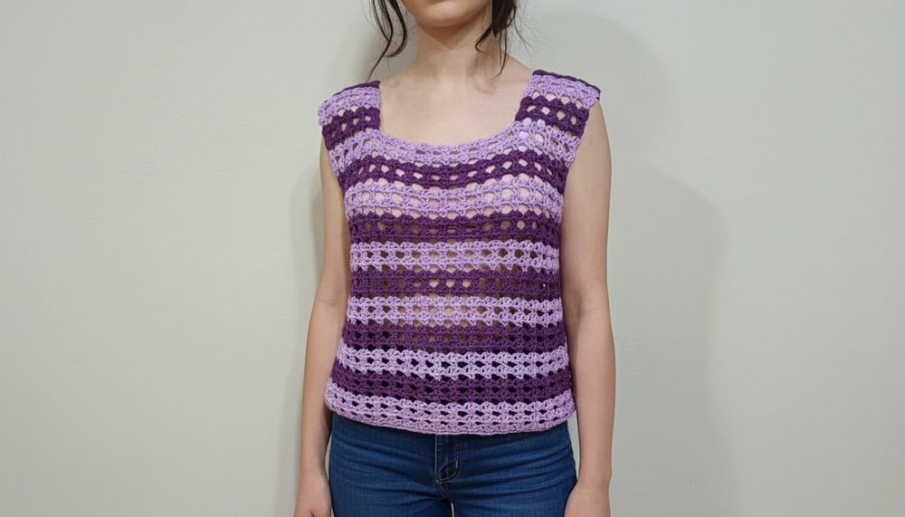 Crochet lace blouse - With instructions for making it in all sizes 2