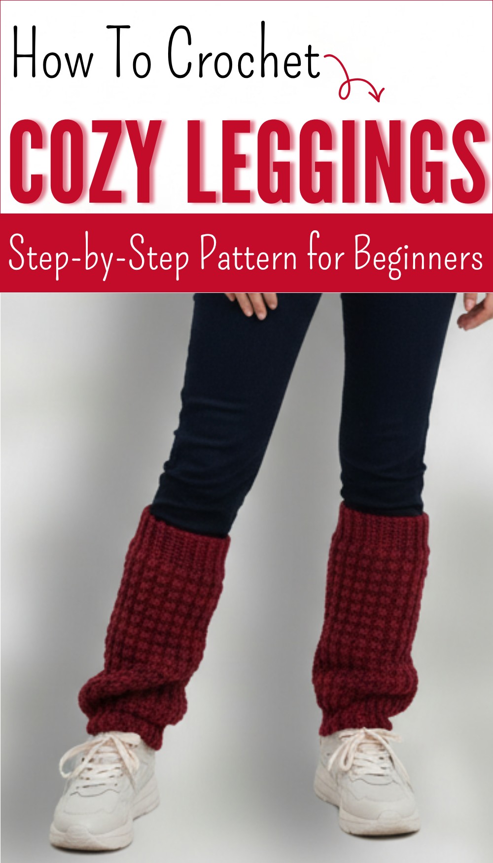 Crochet leggings imitation Crochet with Sole 6