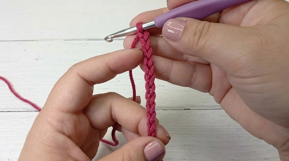 Crochet neck warmer with a rectangle - Easy and for beginners 3