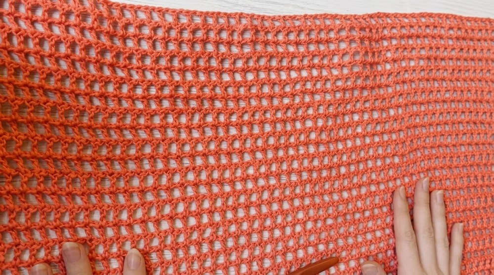 Crochet off the shoulder top 5