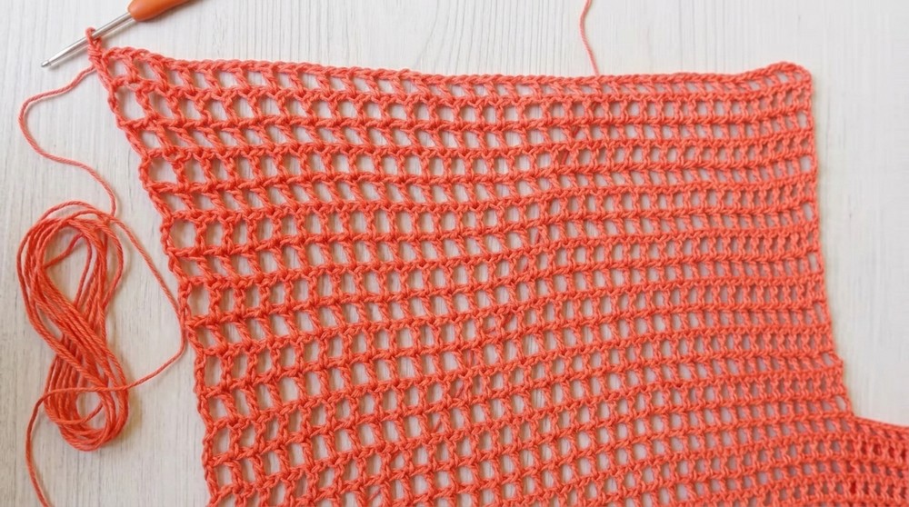 Crochet off the shoulder top 6