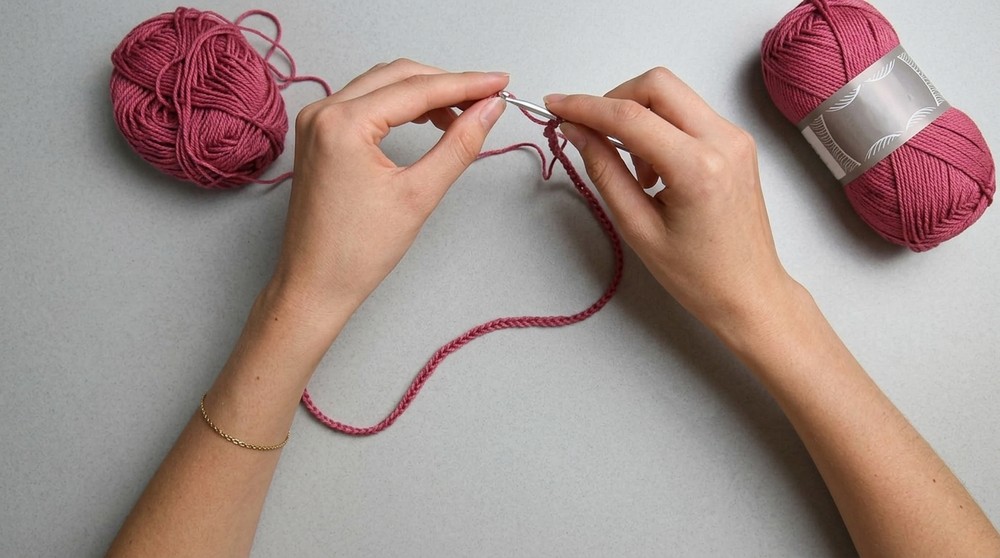 Crochet summer mesh top tutorial 3