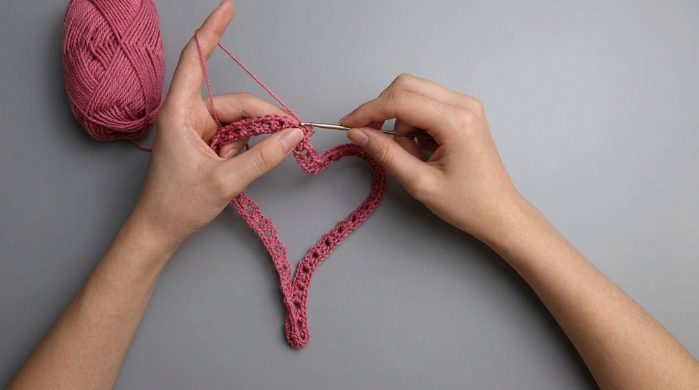 Crochet summer mesh top tutorial 4