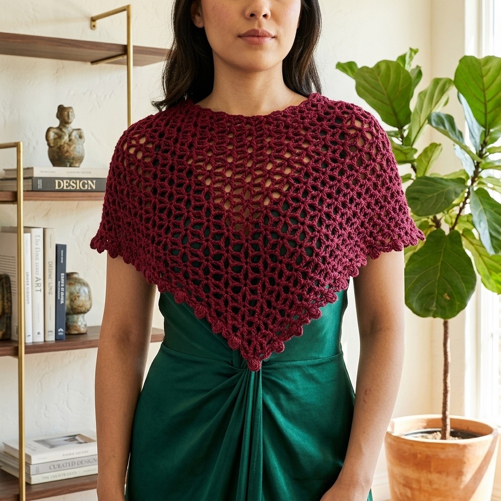 Crochet summer tops for women Crochet Poncho 11