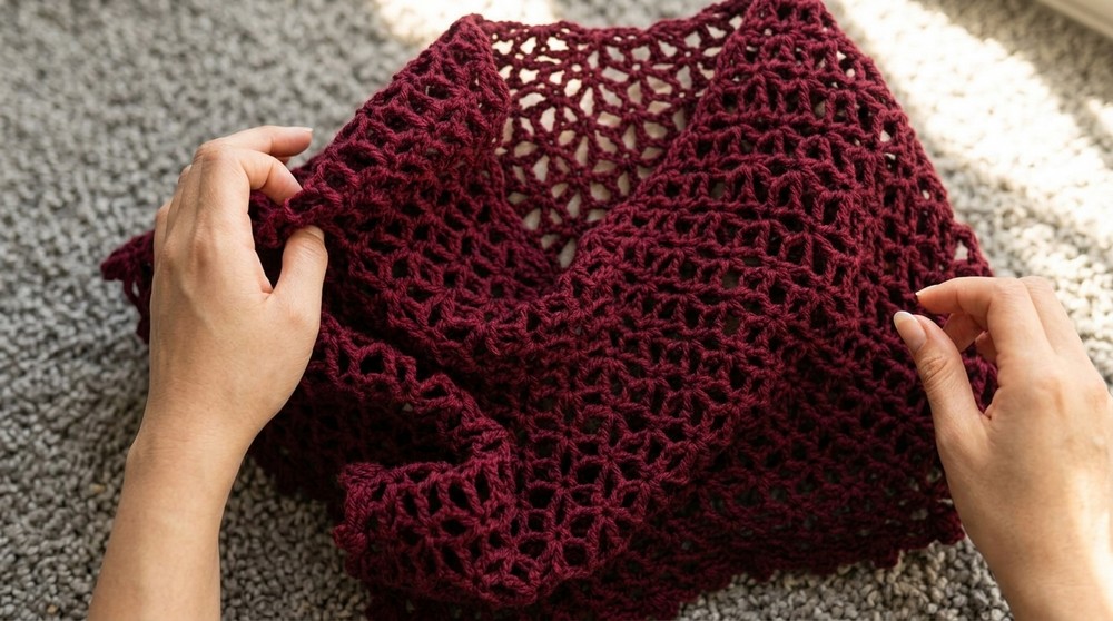 Crochet summer tops for women Crochet Poncho 9