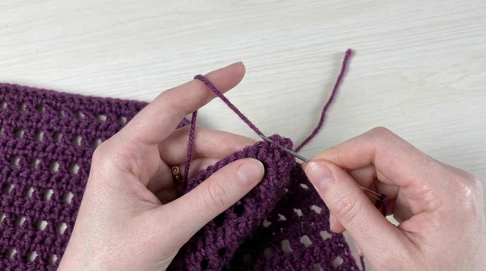 Crochet top for beginners Easy summer shirt 5