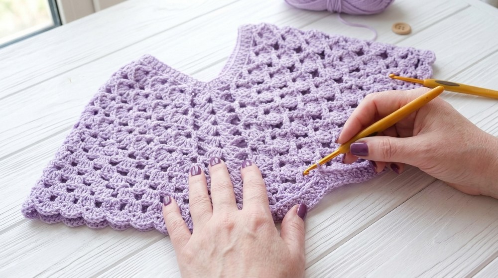 Crochet turtleneck poncho very easy all sizes 6
