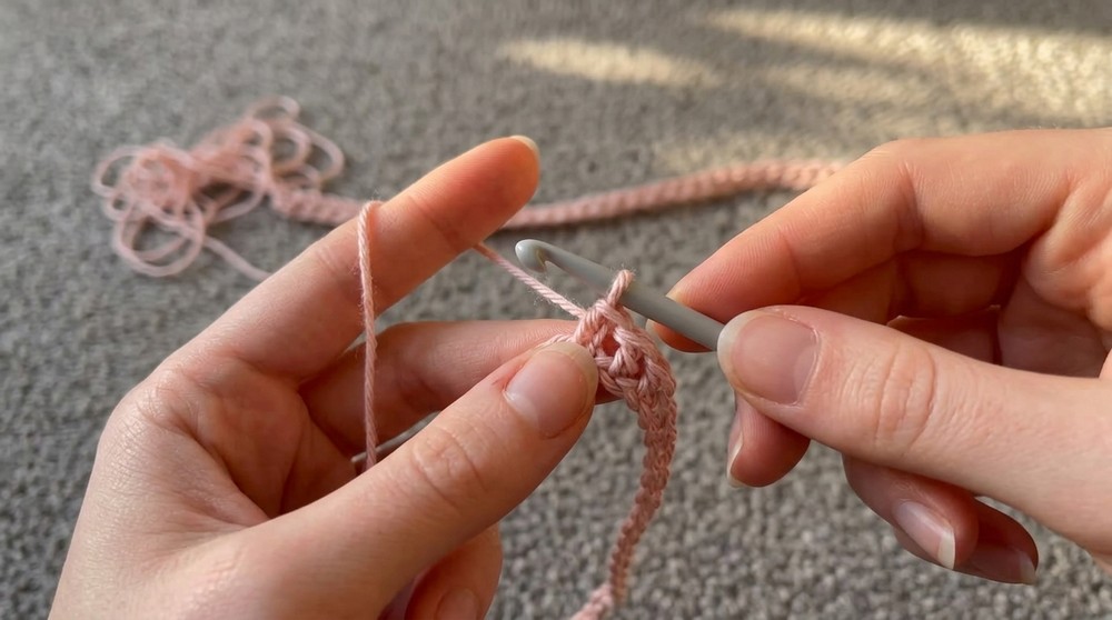 Crochet twisted top II tutorial 2