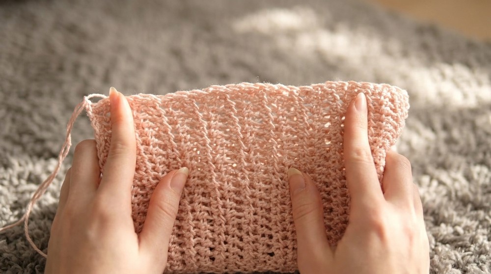 Crochet twisted top II tutorial 5