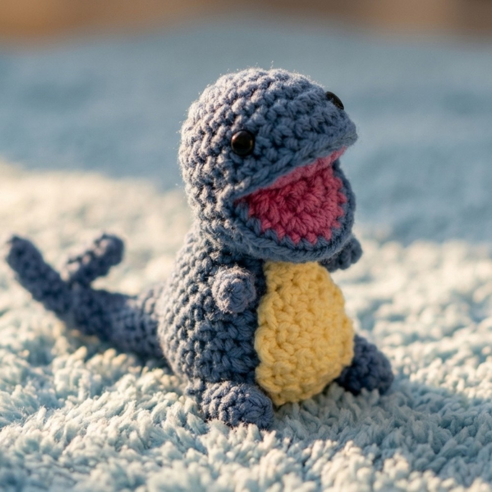 Dinosaur Amigurumi Tutorial Free Crochet Pattern 9