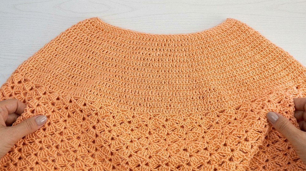EASY crochet CAPE or poncho - ALL sizes 9