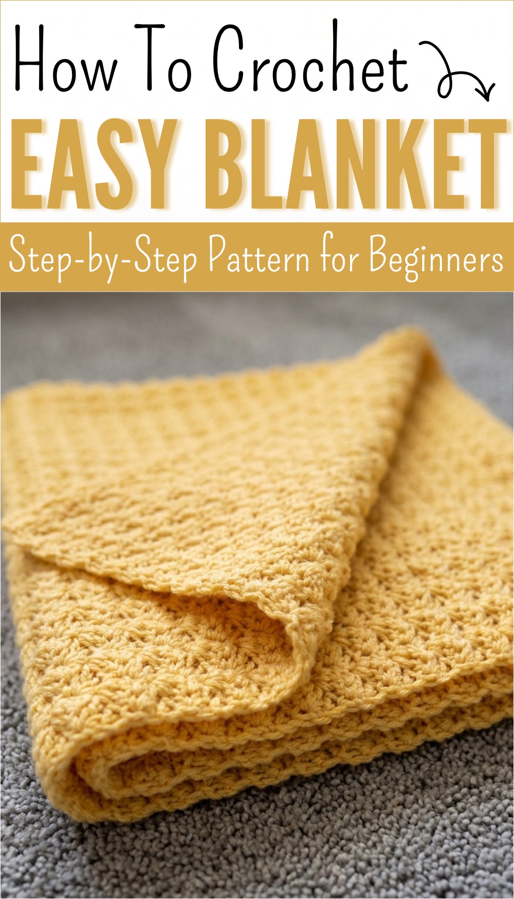 Easy Crochet Blanket Crochet Beginner Blanket 8