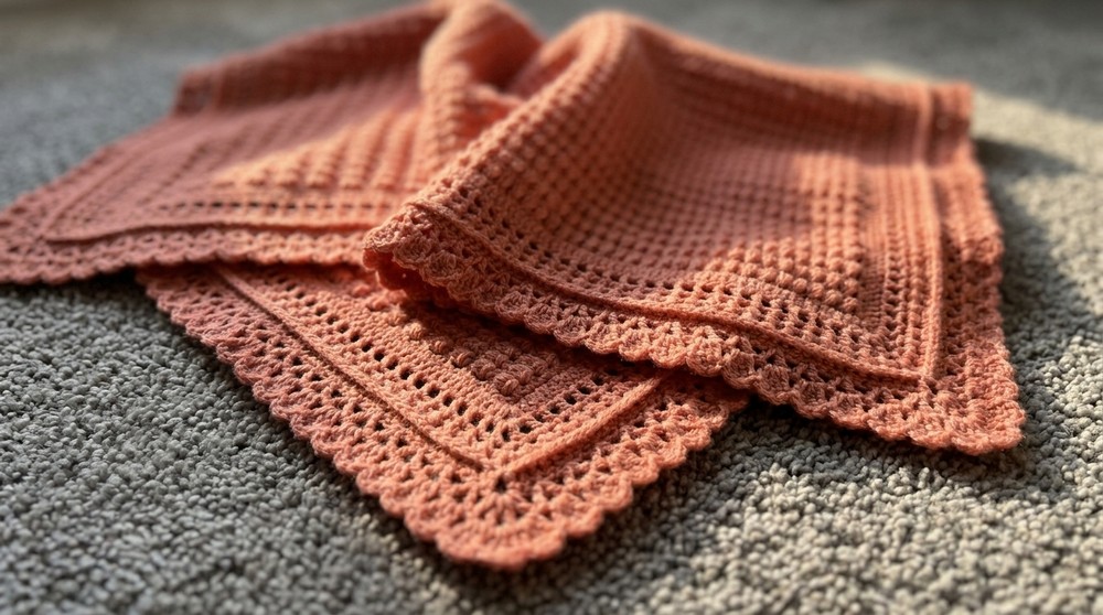 Easy crochet baby blanket craft & crochet blanket 2