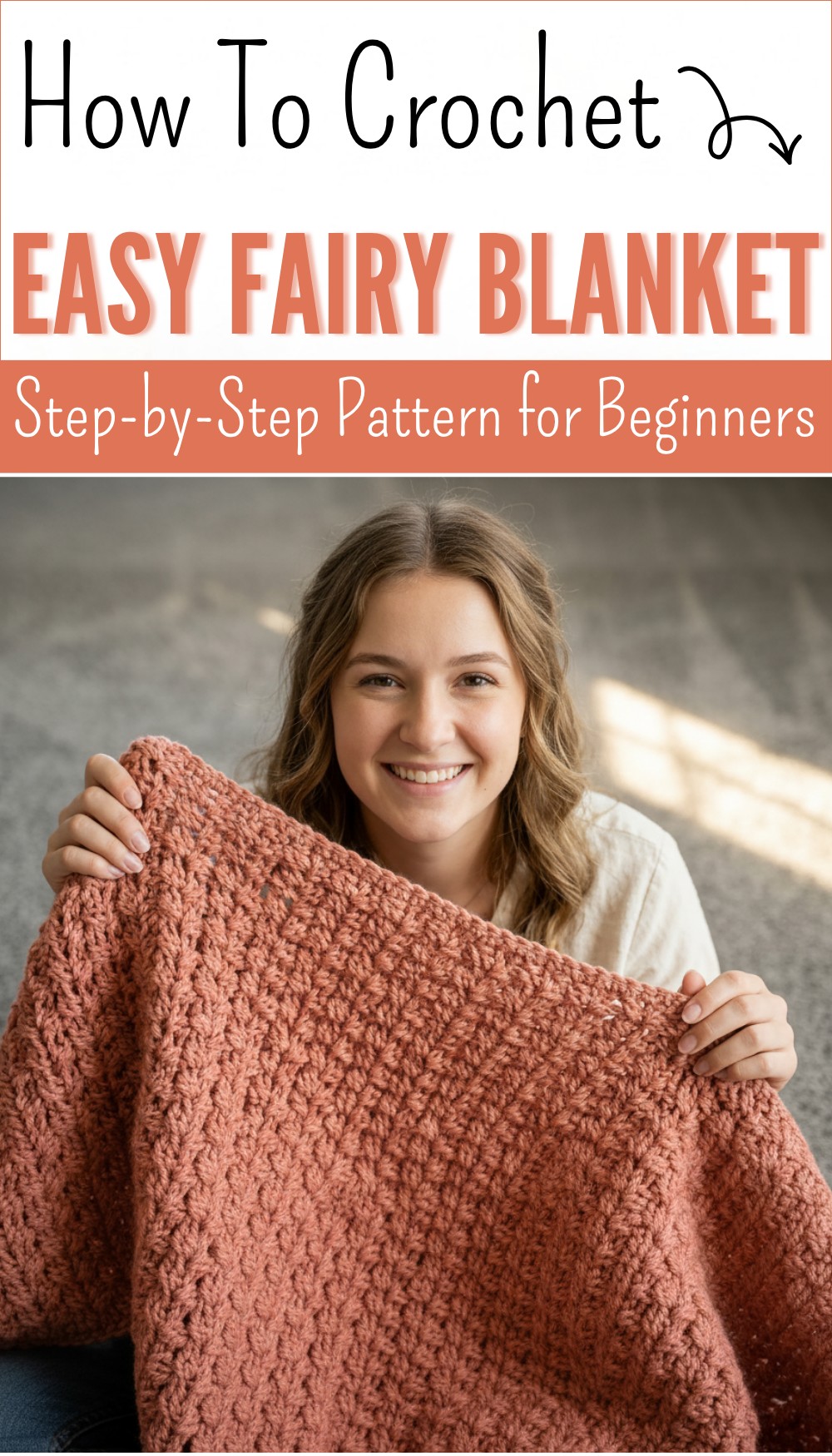 FAST and EASY Crochet Fairy Blanket 7