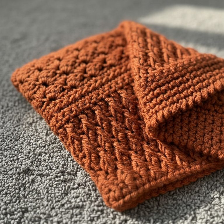 Field and Forest Crochet Throw 8