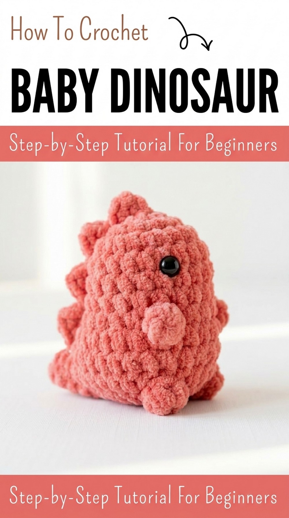 How to Crochet BABY DINOSAUR (1)