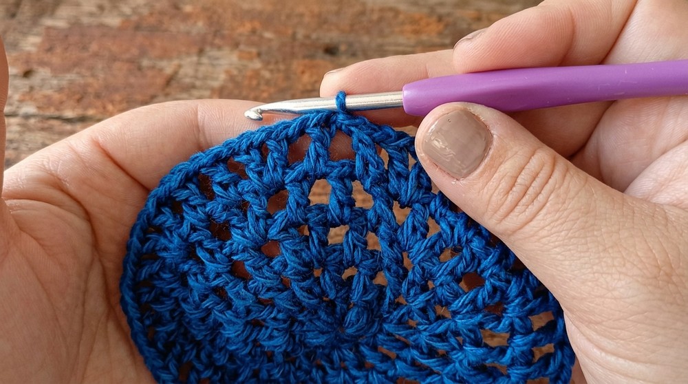 _How to Crochet a Hat – Seamless and in Openwork Stitch 5