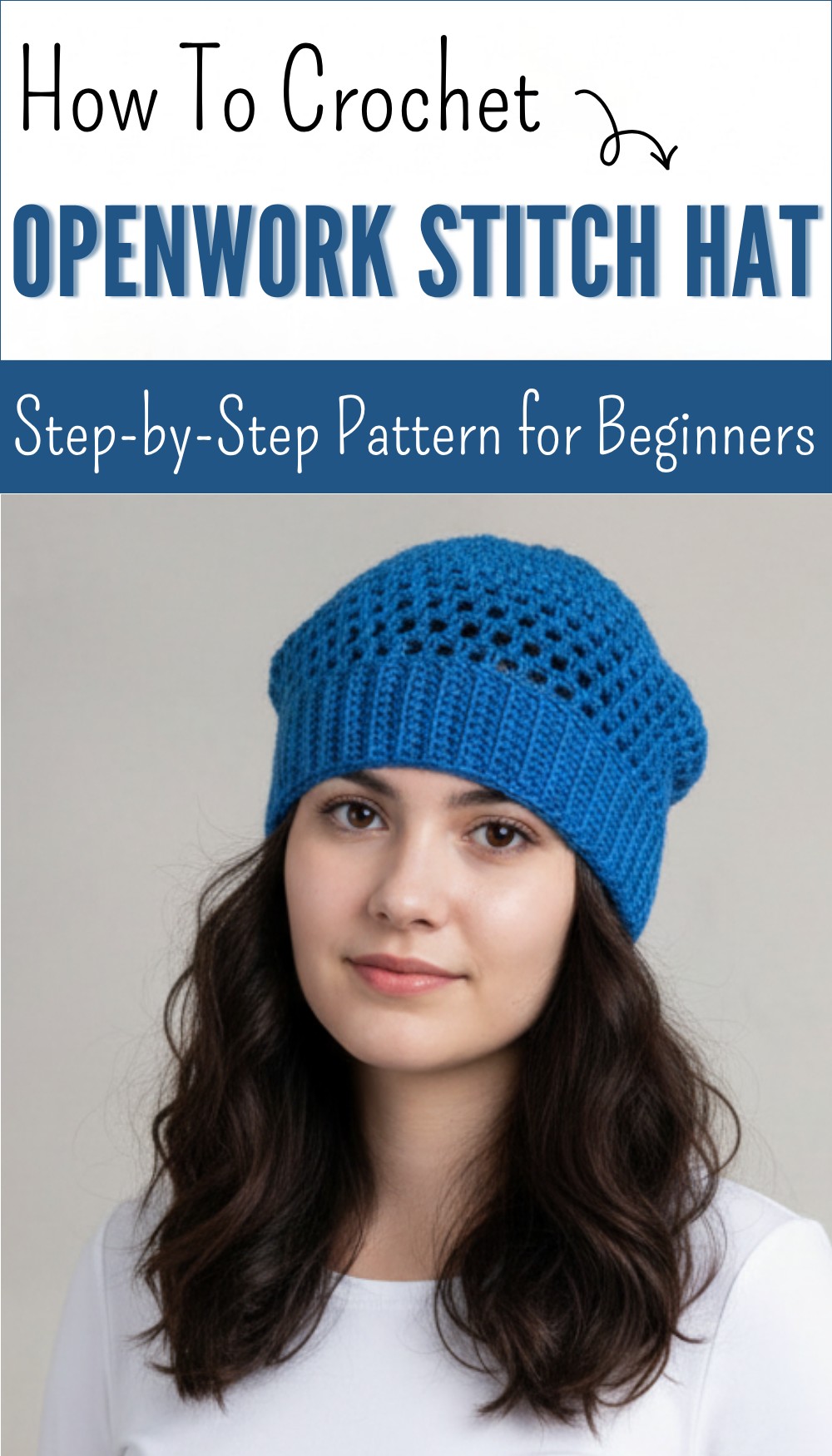 _How to Crochet a Hat – Seamless and in Openwork Stitch 8