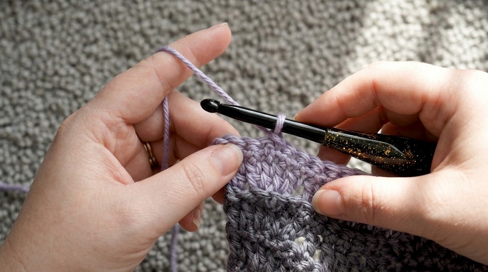 How to Crochet a Ripple Blanket Tutorial 4