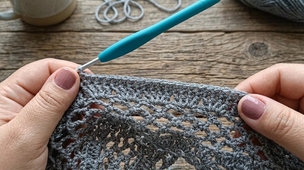 How to crochet a vest step by step 7