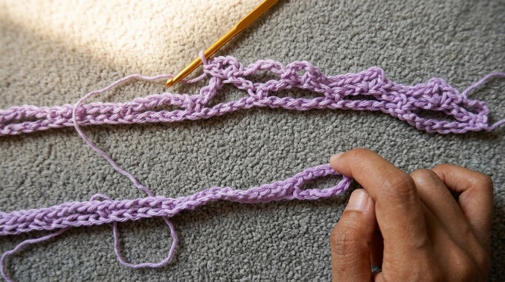 Quick crochet summer shrug pattern 6