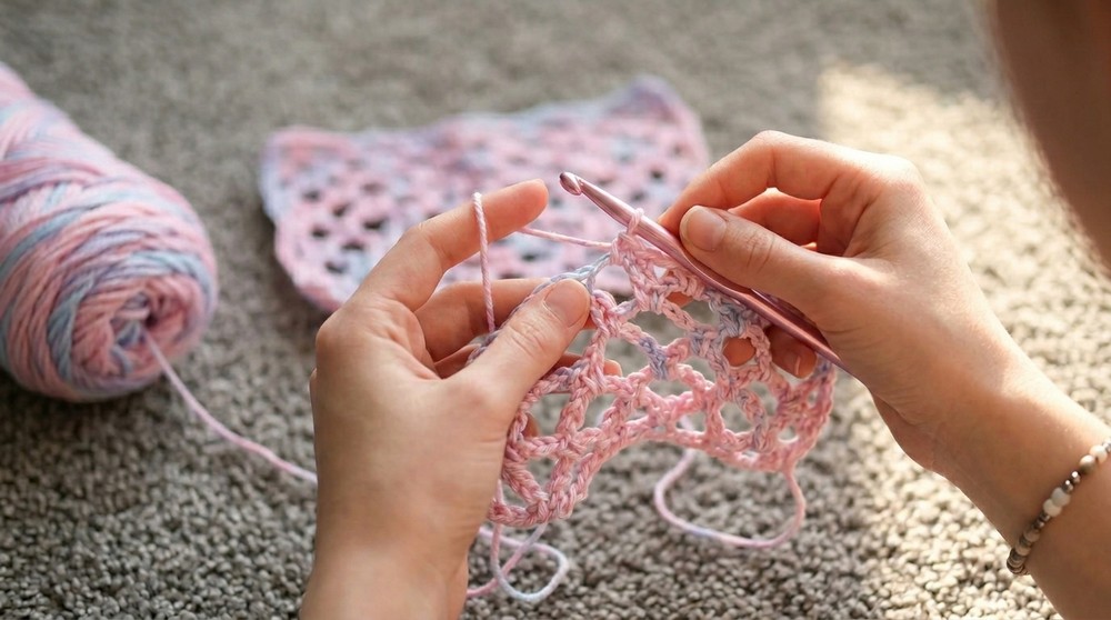 Skirt & Swimsuit Wrap Crochet Tutorial 6