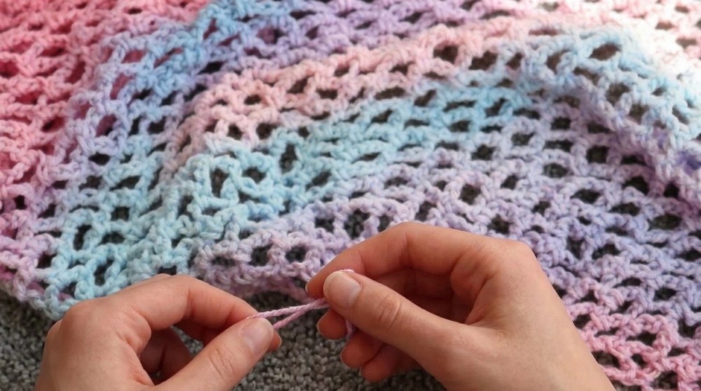 Skirt & Swimsuit Wrap Crochet Tutorial 7