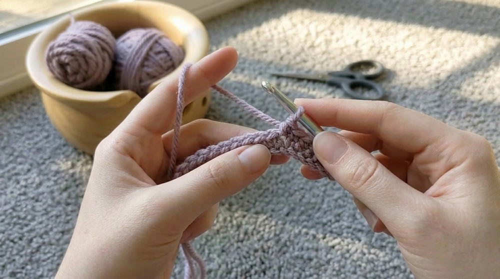 Super Cozy Crochet Striped Blanket 3