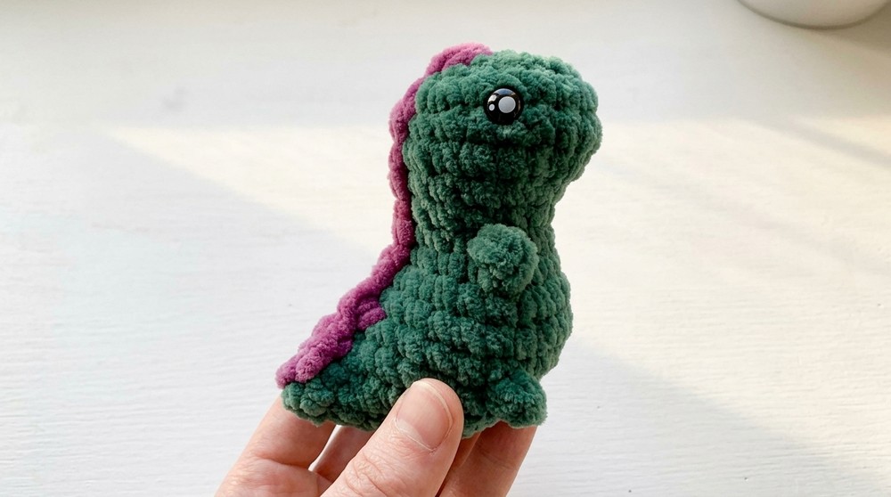 TINY-REX Crochet Tutorial · Easy Beginner, (5)