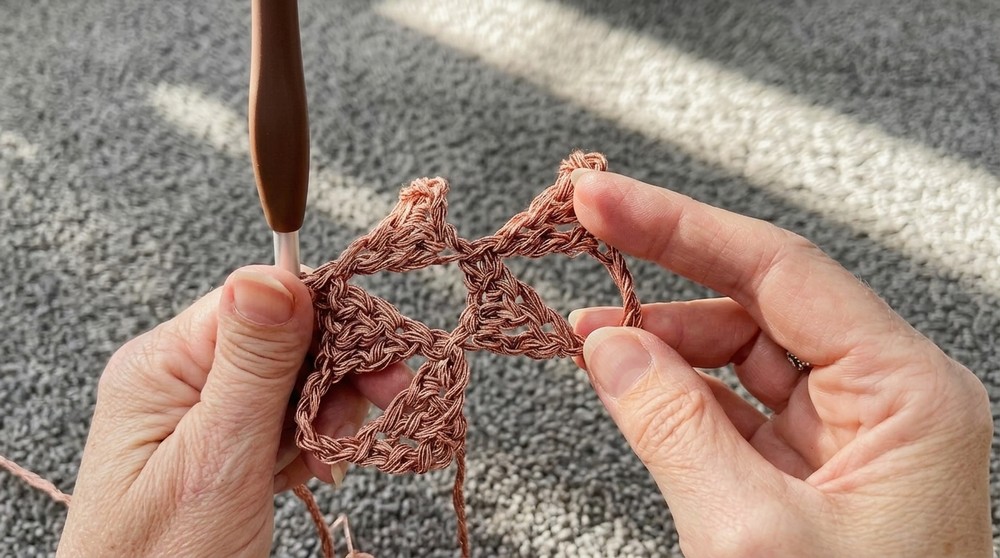 TRI TRA TRIANGLE SHAWL - FREE CROCHET PATTERN 5