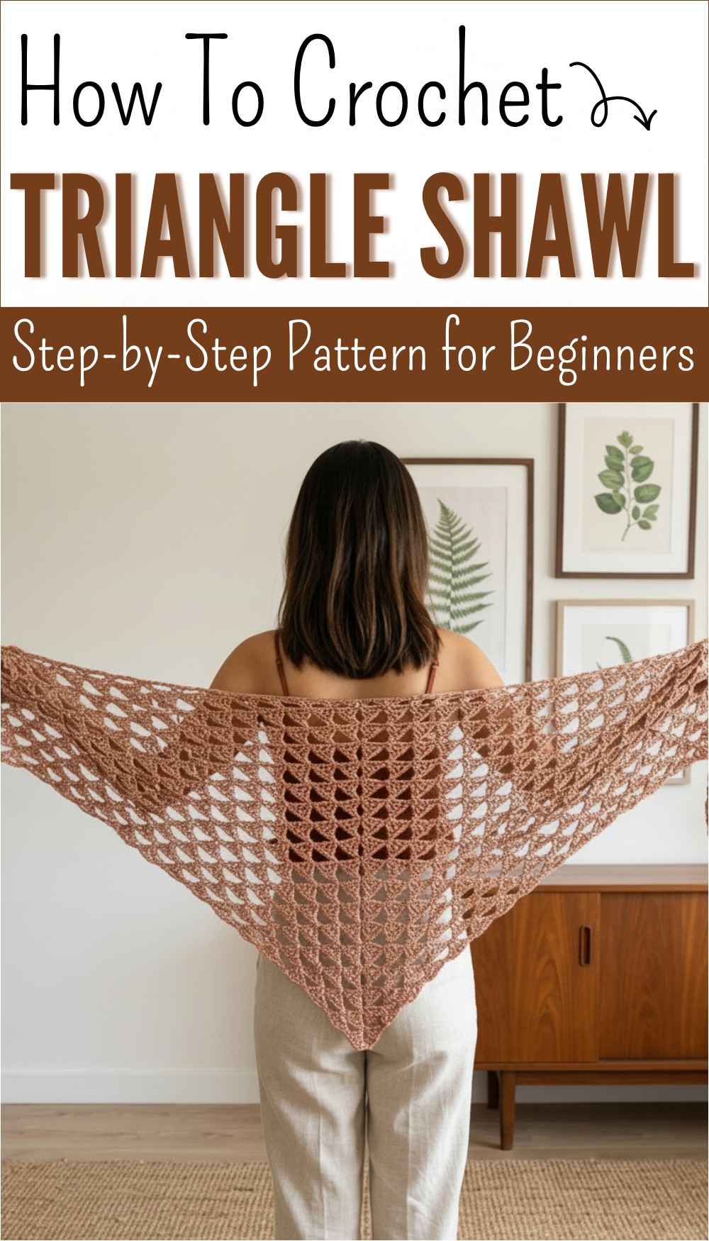 TRI TRA TRIANGLE SHAWL - FREE CROCHET PATTERN 8
