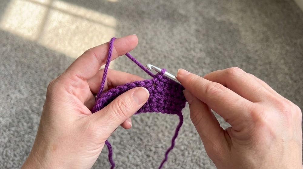 Textured Comfort Crochet Throw 4