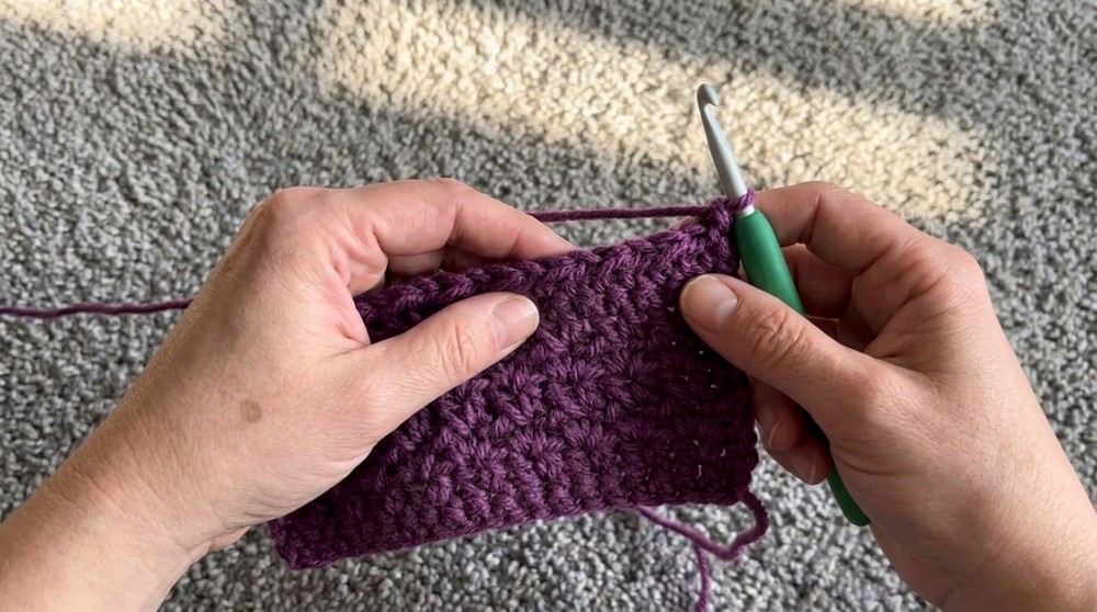 Textured Comfort Crochet Throw 5