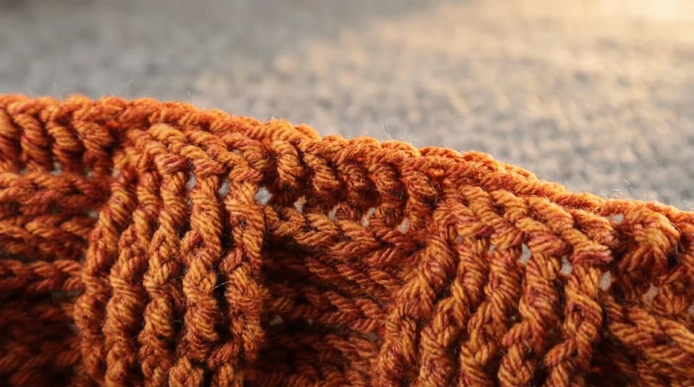 The EASY Basketweave Lap Blanket 5