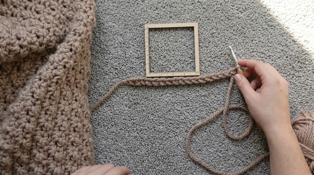 The Easiest Blanket Crochet Pattern--Just Repeat One Row 3