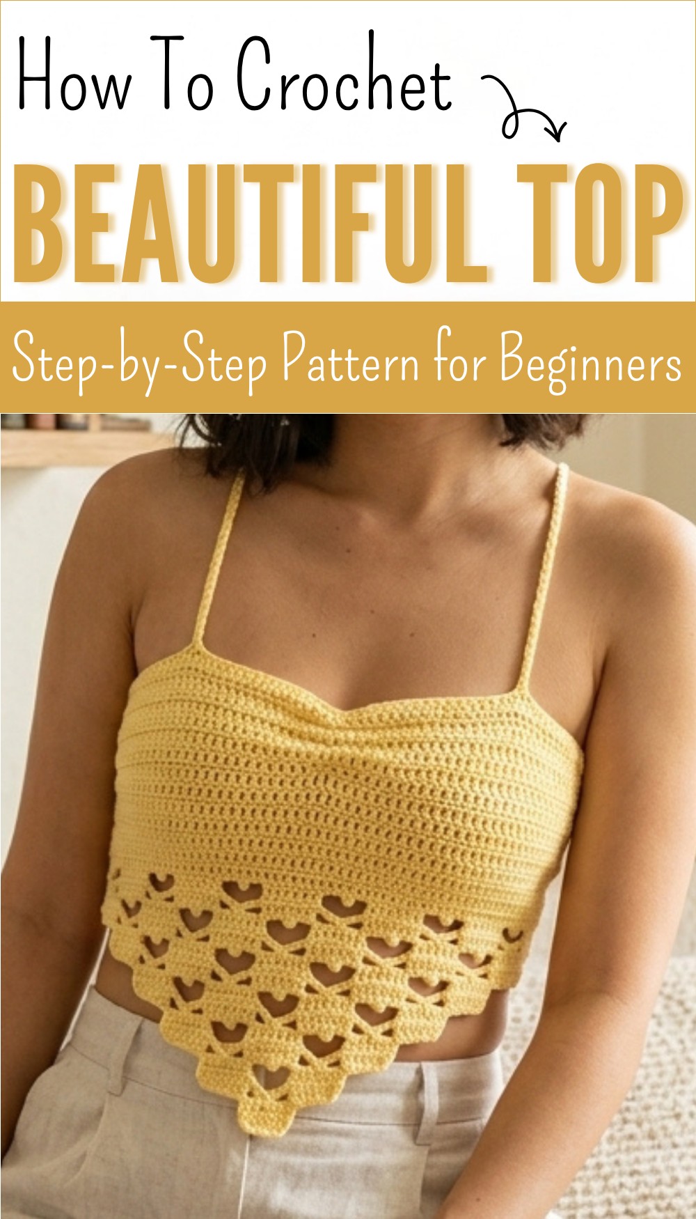Valentine's Day Top Crochet Tutorial isabella.crochett 8