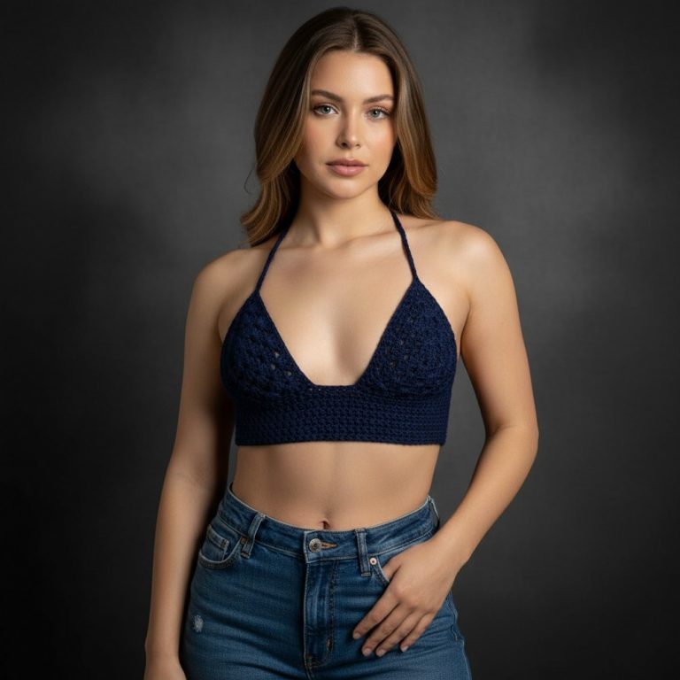 Very Easy Crochet Top tutorial - Step by Step crochet top tutorial 8