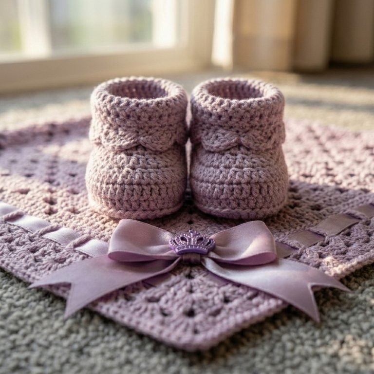 You won't believe how easy it is to crochet this baby blanke 9