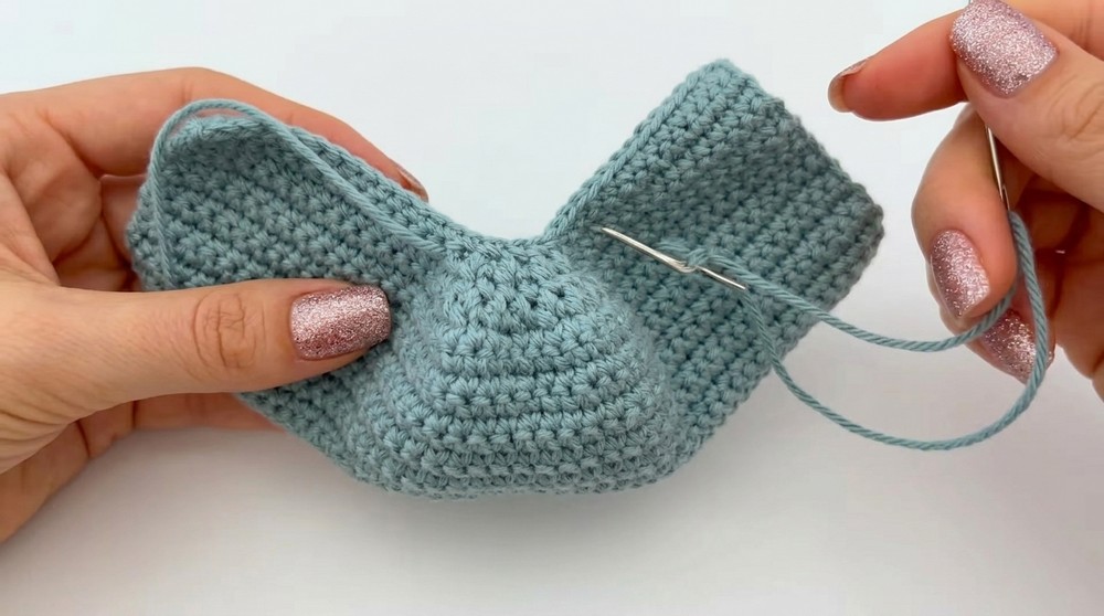 CROCHET BABY SNEAKER 6
