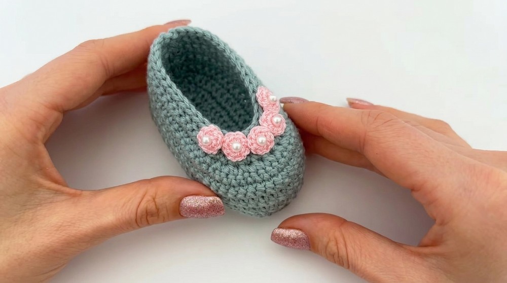 CROCHET BABY SNEAKER 7
